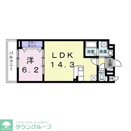 Pretty Forestの物件間取画像